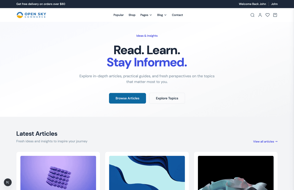 Articles / Blog