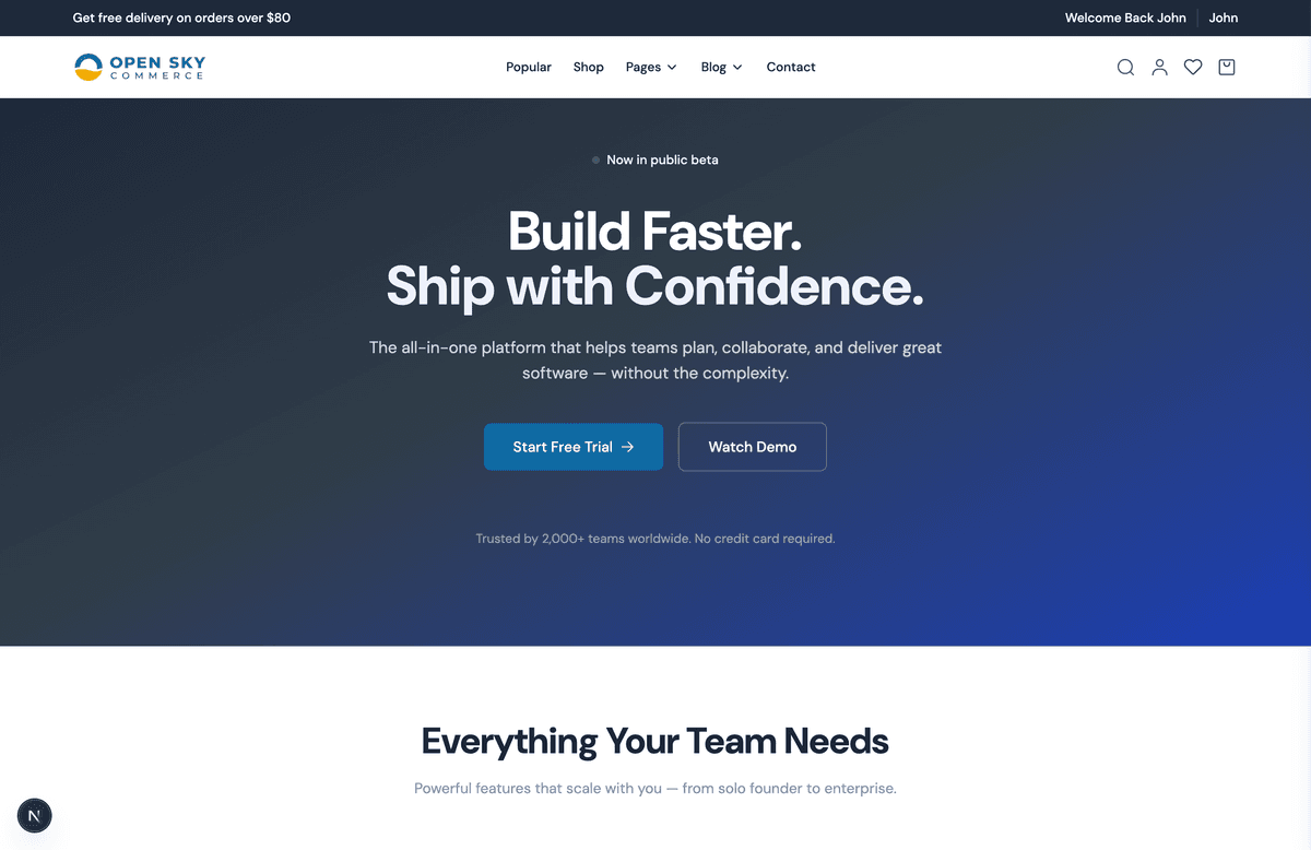 SaaS / Marketing