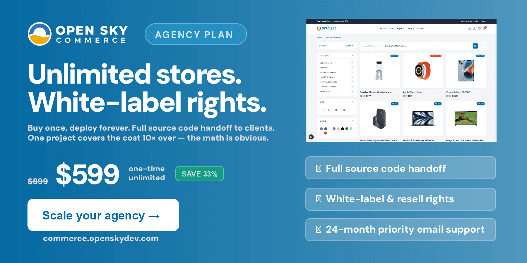 Open Sky Commerce — Agency